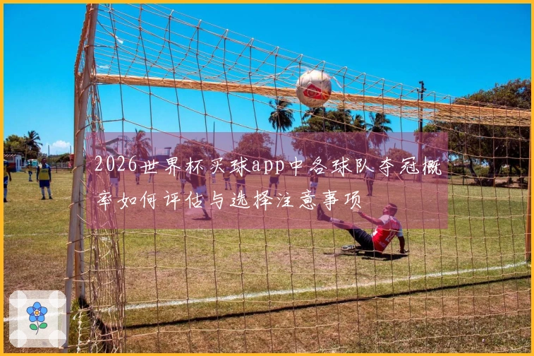 2026世界杯买球app中各球队夺冠概率如何评估与选择注意事项